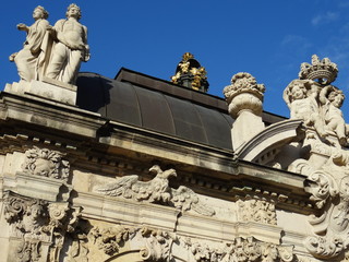 Obraz premium Details im Zwinger Dresden