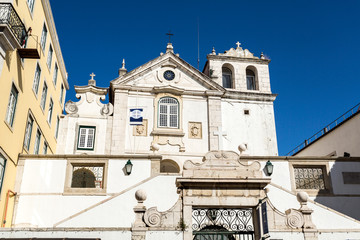 Fototapeta na wymiar Lisbon - Cathedral of St Paul Lusitanian Church