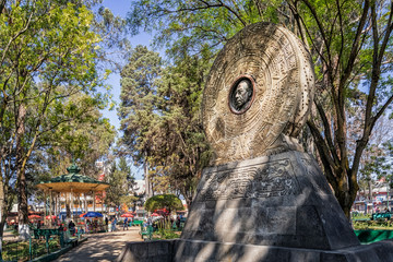 Monument to Mexican Advocate and President Benito Juarez, Quetzaltenango, Guatemala