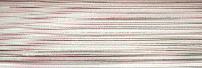 Book page close up texture background panorama