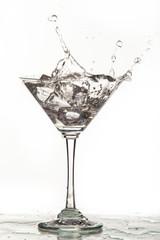 Glass, Water And Ice