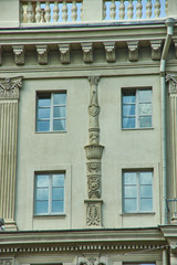 Fototapeta premium Minsk, Belarus.Stalinist Empire style.