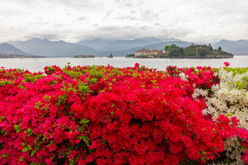Stresa, Isola Bella island lake view, Lombardy, Italy