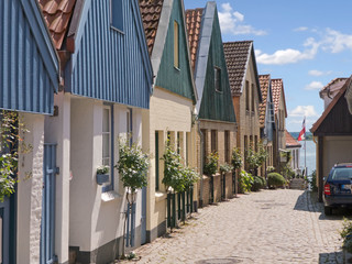historisches Maasholm an der Ostsee