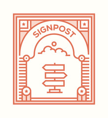 SIGNPOST ICON CONCEPT