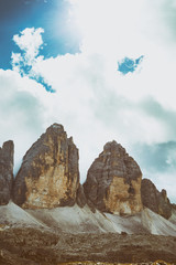 Fototapeta premium mountain landscape at the Dolomites