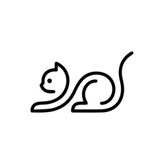 cat icon vector symbol