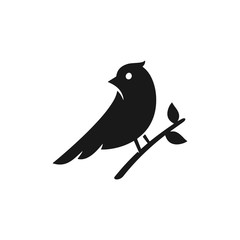 bird icon vector symbol
