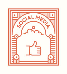 SOCIAL MEDIA ICON CONCEPT