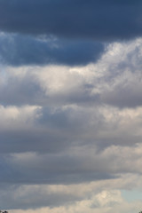 blue sky with clouds