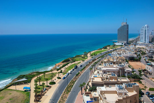 Netania promenade. Israel