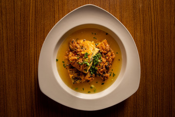 red curry and soup