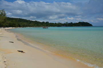 Plage Koh Rong Samloem Cambodge Asie