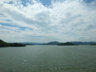 lake and sky
