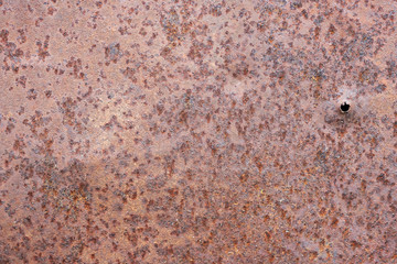 texture of rusty metal