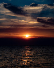 Obraz premium see sunset