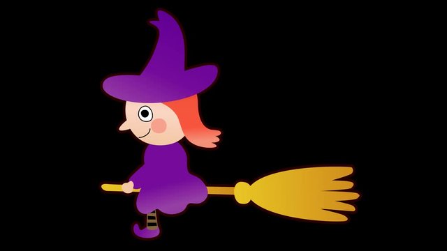 ハロウィンパーツ　魔女２　箒に乗る部分