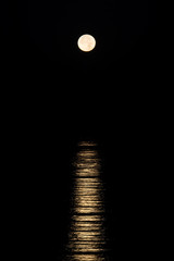 Supermoon over Water