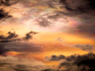Rainbow Colors in The Sky