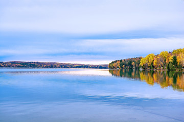 Lake at Autumn Season 