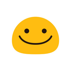 Smiley emoji face smile vector
