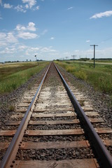 Obraz na płótnie Canvas Train Track 