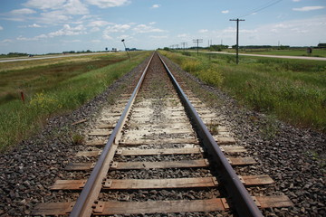 Fototapeta na wymiar Railway Ties