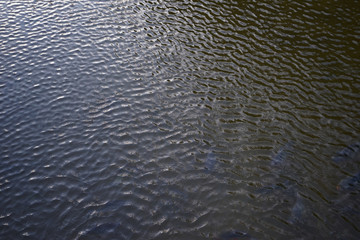 Wave Water flow In the river