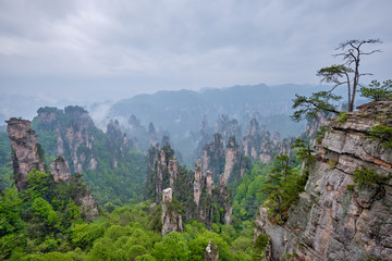Zhangjiajie mountains, China