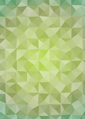 Fototapeta na wymiar Abstract Delaunay Voronoi trianglify Generative Art background illustration