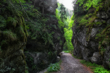 Rock formation in Gaderska valley, Slovakia © Jaroslav Moravcik