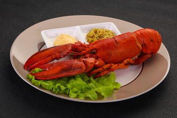 Luxury Lobster with sauce
