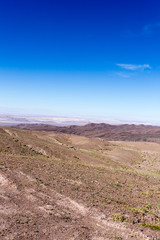 A desert view from Panamericana, route 5