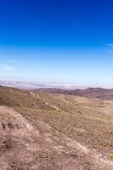 A desert view from Panamericana, route 5