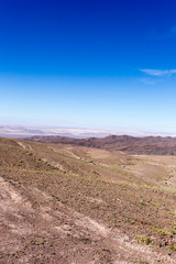 A desert view from Panamericana, route 5