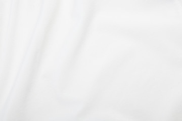 Fototapeta premium White fabric texture, Cloth pattern background.