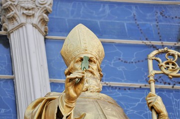 Obraz premium Saint Patrick Statue