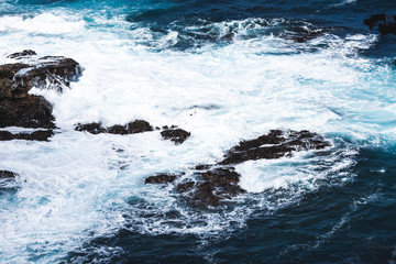 Rocks in the ocean