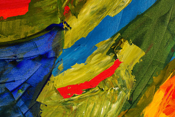 Detail of the Painting as a Background