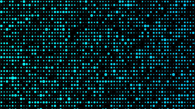 Abstract spotted illustration background. Vector particle pattern with point. Blue dots.