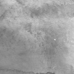 	 Silver watercolor background on white paper. Paint leaks and ombre effects.	