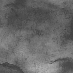 	 Silver watercolor background on white paper. Paint leaks and ombre effects.	