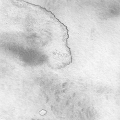 	 Silver watercolor background on white paper. Paint leaks and ombre effects.	