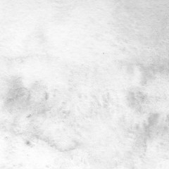 	 Silver watercolor background on white paper. Paint leaks and ombre effects.	