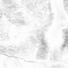 	 Silver watercolor background on white paper. Paint leaks and ombre effects.	