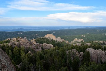 view of mountains