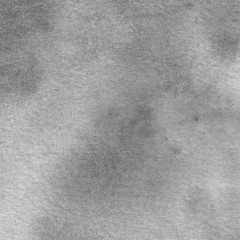 	 Silver watercolor background on white paper. Paint leaks and ombre effects.	