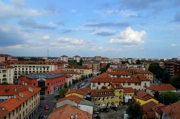 Obraz premium Cityscape of Bollate, Milan, Italy, Europe