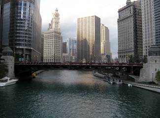 Fototapeta premium Rzeka Chicago