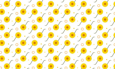 Orange Flower Background